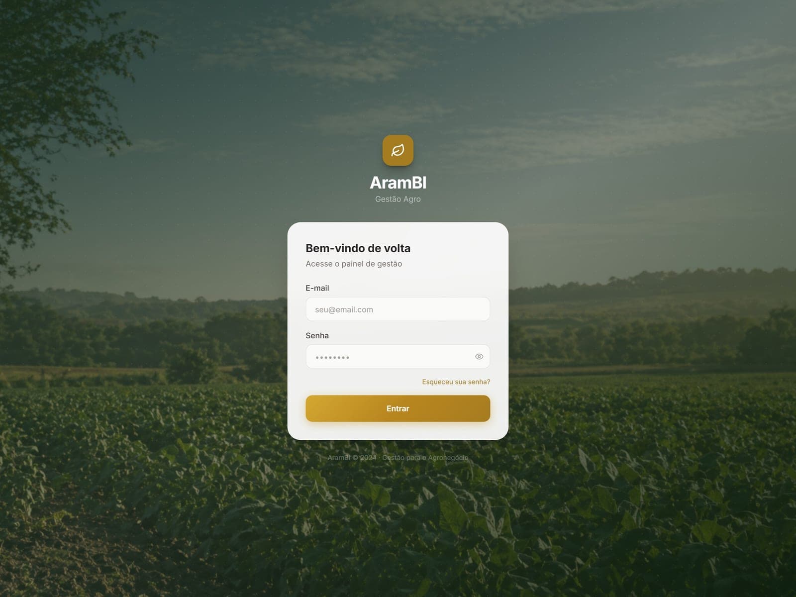 AramBI — Gestão para o Agronegócio