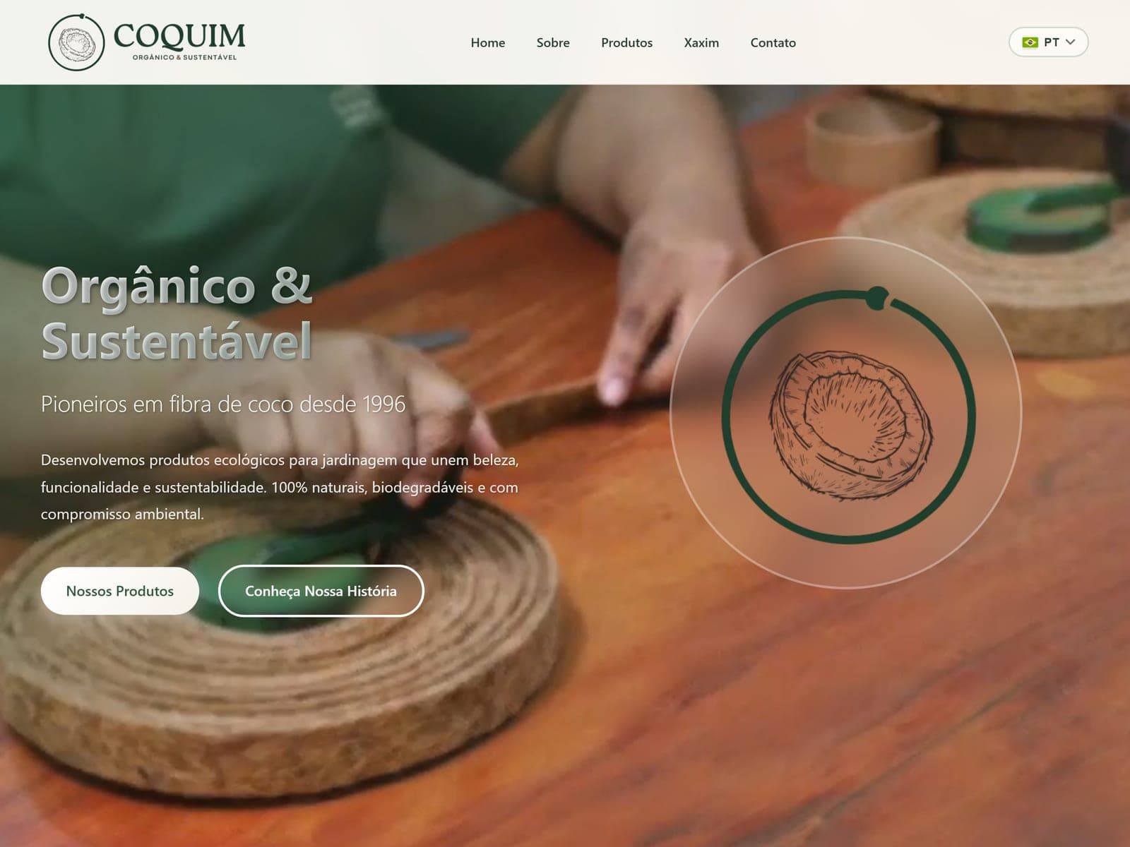 Coquim — Orgânico & Sustentável